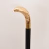 Black Cobra Wooden Walking Cane