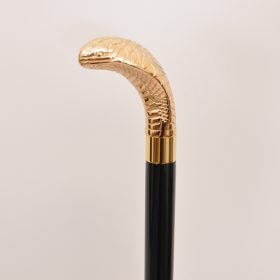 Black Cobra Wooden Walking Cane