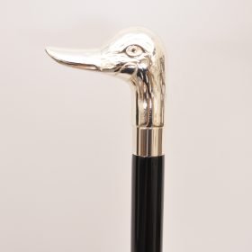 Best Silver-Plated Duck Cane | walking stick factory