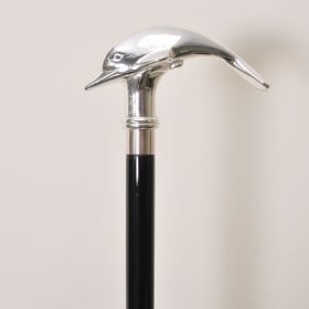 Brass Dolphin Handle Walking Cane Brass Dolphin Handle Walking Cane factory