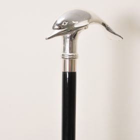 Brass Dolphin Handle Walking Cane Brass Dolphin Handle Walking Cane supplier