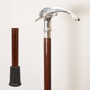 Dolphin Walking Cane Silver Derby Walking Stick 7 Dolphin Walking Cane Silver Derby Walking Stick