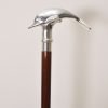Dolphin Walking Cane Silver Derby Walking Stick