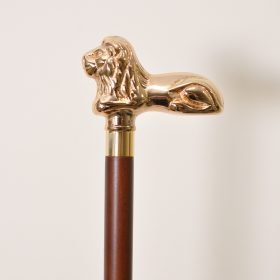 Lion Walking Stick Exclusive Wooden Cane supplier