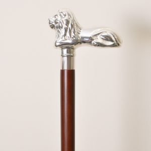 Silver Lion Cane