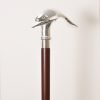 Solid Brass Dolphin Head Handle Walking Stick