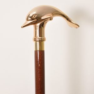 Walking Stick with Shape of a Dolphin