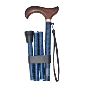 Easy Adjustable Folding Cane