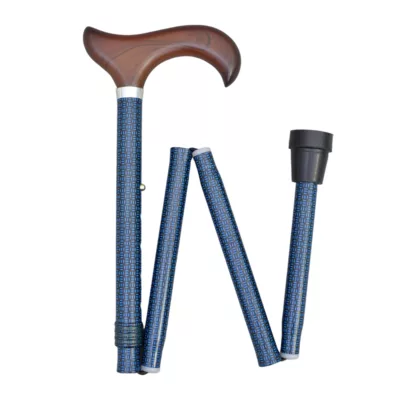 Easy Adjustable Folding Cane