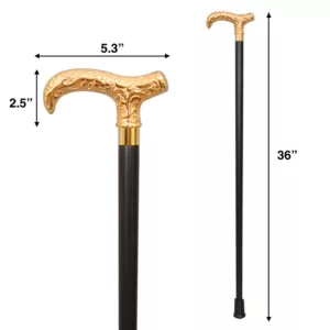 Derby Canes and Walking Sticks with Brass Handle