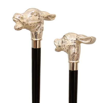 Excellent Silver Donkey Walking Stick factory