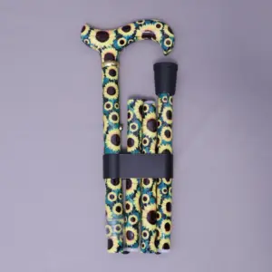 Sunflower Walking Folding Cane【AA.012】 5 Sunflower Walking Folding Cane made in Taiwan