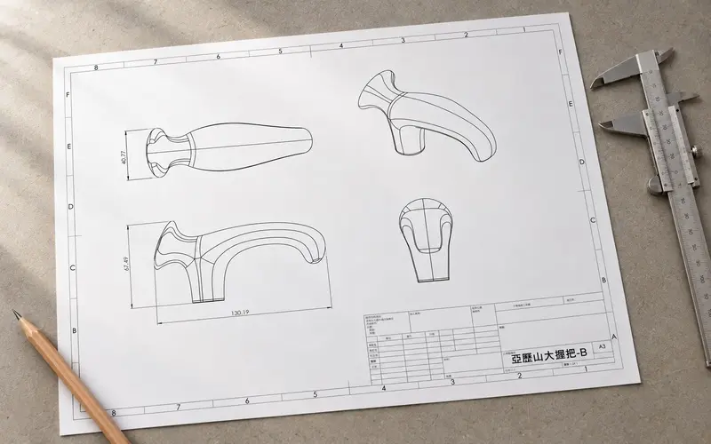 Custom Development walking cane